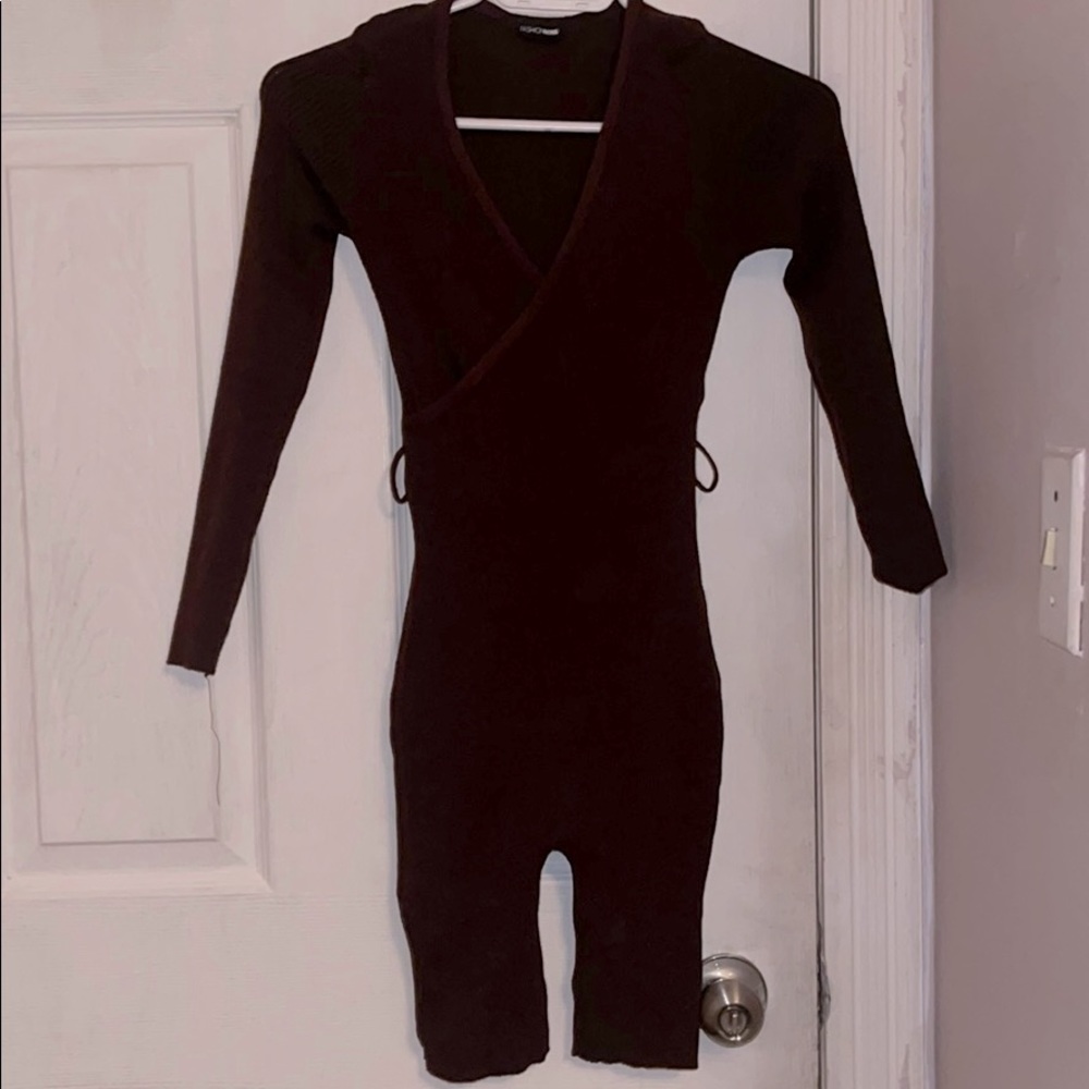 3/4 biker bodysuit